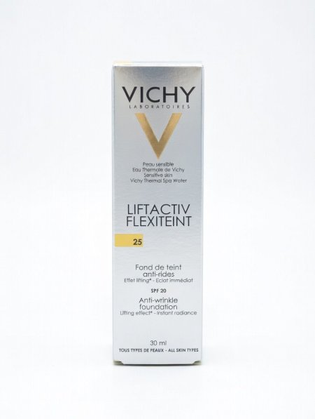 كريم أساس فيتشي ليفت اكتيف فليكسيلفت مضاد للتجاعيد رقم 25 – Vichy Liftactiv Flexilift Anti-Wrinkle Make-Up No. 25